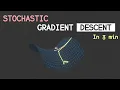 STOCHASTIC Gradient Descent in 3 minutes