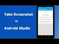 Take Screenshot Of App In Android Studio