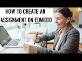 How to create assignment on Edmodo Creating your virtual classroom