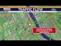 Water main break closes James Robertson Parkway
