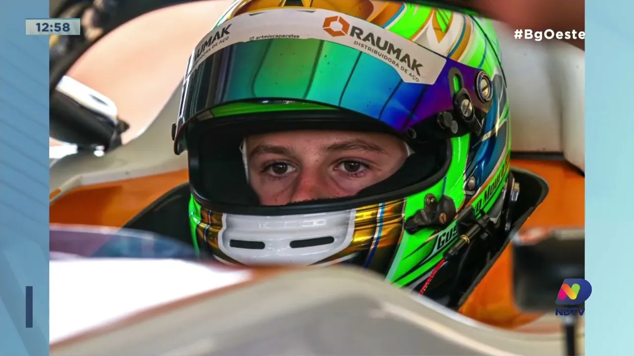 Automobilismo: Gabriel Moura vence corrida na Fórmula Delta