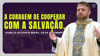 #HOMILIA | A coragem de cooperar com a salvação. - Padre Mario