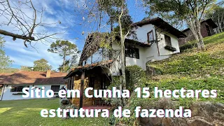 Sítio com produção de Fazenda em Cunha Sp (VENDIDO)