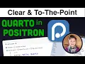How to Create Quarto Documents in Positron