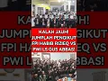 Download Lagu KALAH JAUH! JUMLAH PENGIKUT FPI HABIB RIZIEQ VS PWI LS GUS ABBAS!#viralshort