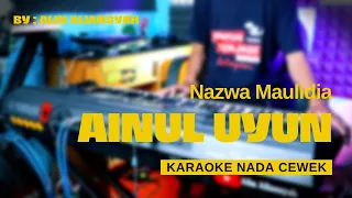 Download Ainul Uyun - Nazwa Maulidia | KARAOKE QOSIDAH KOPLO TANPA VOKAL | NADA CEWEK MP3