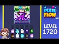 Pixel Flow Level 1720 Solution Walkthrough