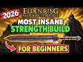 Greatsword Build Elden Ring - The most INSANE STRENGTH Build for Beginners in Elden Ring 2026
