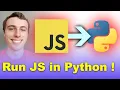 How to run JavaScript in Python