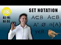 Introduction to Set Notation IB AI Number One Tutor