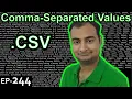 Comma Separated Values CSV Explained Computer Wednesday Ep244
