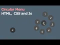 Circular Menu in HTML CSS and JavaScript Circular Menu