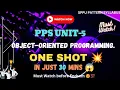 PPS Unit-5 ONE SHOT In Just 30 Mins SPPU Pattern