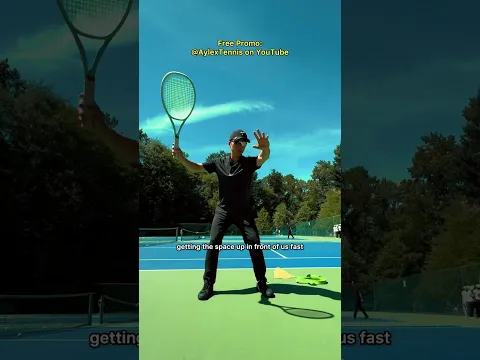 I found the secret to straight drives in a tennis swing | Road to Pro Day 7