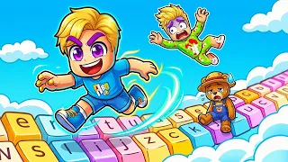 سباق لعبه الكيبورد     كل    ثواني سرعتك تزيد      جامد      دندنها