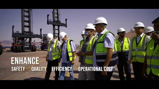 New Equipment Arrival Aqaba Container Terminal 