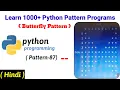 butterfly pattern in python Butterfly Pattern Patterns in Python Python Lectures