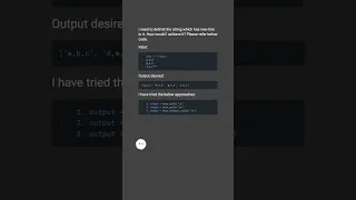 Split string using a newline delimiter with Python