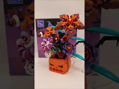 Pantasy Midnight Pumpkin Bouquet (85067)[570 pcs] Finished #shorts @TopBrickBuilder