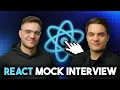 React js Live Coding Mock Interview 2025 Build A Recursive List - Advanced State Management