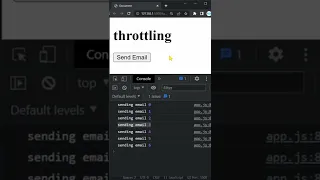 Throttling in javascript in Hindi javascript interview question