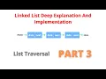 Linked List Part 3 javascript Traversing the List Hindi