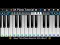 Madhosh (from "Toxic"), Siddharth Basrur - Perfect Piano Tutorial 
