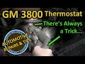No Spill Thermostat Replacement GM 3800 and others