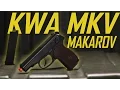 KWA MKV Makarov Gas Blow Back Pistol Overview - Airsoft GI