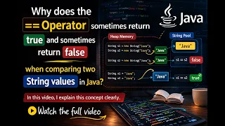 equals operator sometimes return true and sometimes return false when comparing two String values