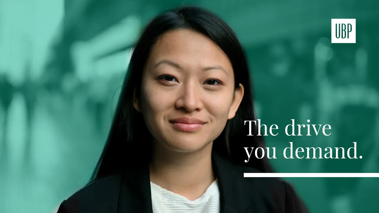 UBP - Union Bancaire Privée — UBP — The drive you demand. (YouTube video ad)