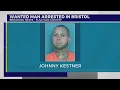Sullivan County suspect arrested in Bristol Tennessee