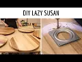 DIY Make a Lazy Susan with detailed hardware instructions