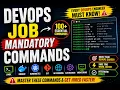Top DevOps Commands Every Engineer Must Know just in 10 Mins DevOps Interview Docker Linux