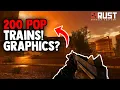 RUST CONSOLE UPDATE 200 Pop Testing Trains on PTB MORE