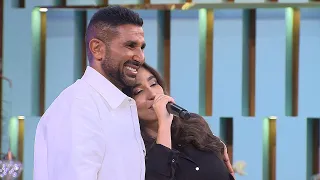 انا بتكسف من بنتي   احمد سعد وبنته جودي مع منى الشاذلي    دندنها