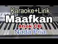 Download Lagu MAAFKAN | KARAOKE NADA PRIA | KARAOKE NOSTALGIA | ATIEK CB