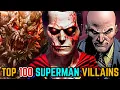Download Lagu Top 100 Every Superman Villains Origins Explained - Biggest Superman Villain Origin List Ever