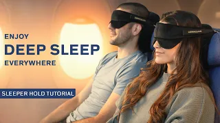 sleeper hold travel pillow official tutorial