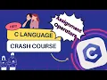 Assignment operators in C Language C Programming Tutorial for Beginners Lecture - 11