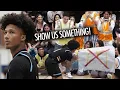 Mikey Williams HOSTILE CROWD puts up UNBELIEVABLE McDonalds All American sign