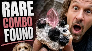 Rare Pink Topaz Crystals Found in Utah!