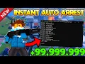 New Instant Auto Arrest Script For Jailbreak Infinite Money ROBLOX
