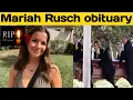 Mariah Rusch Obituary Mariah Rusch death Wausau WI Community Mourns