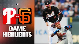Phillies vs Giants Game Highlights 26 MLB Highlights