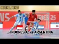 timnas FUTSAL Indonesia vs Argentina