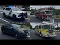 Major Response For a Dwelling Fire With Entrapment in National Park NJ