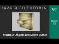 JavaFX 3D Tutorial - Multiple 3D Objects and Depth Buffer