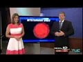 10 Red Orbs Spotted Above Eastern North Carolina. UFO? - WTCI