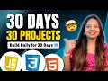 30 Frontend Projects Using HTML CSS JavaScript to Get Job-Ready in 2026